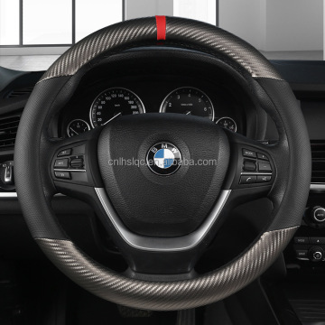 China Made Carbon Fiber Car Steering Wheel Cover for Comfort