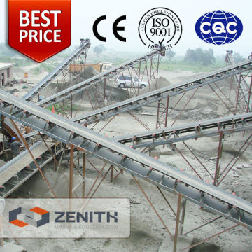 For sale with high quality Rubber belt conveyor