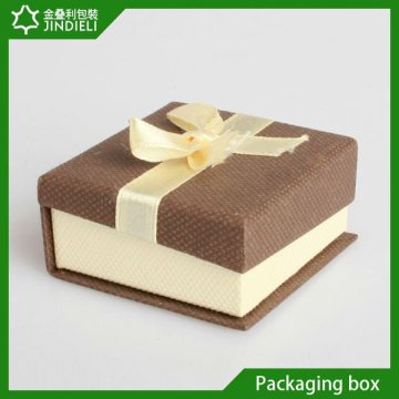 Square ring box paper material empty