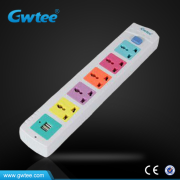 Universal wireless remote control power socket with usb port                
                                    Quality Assured