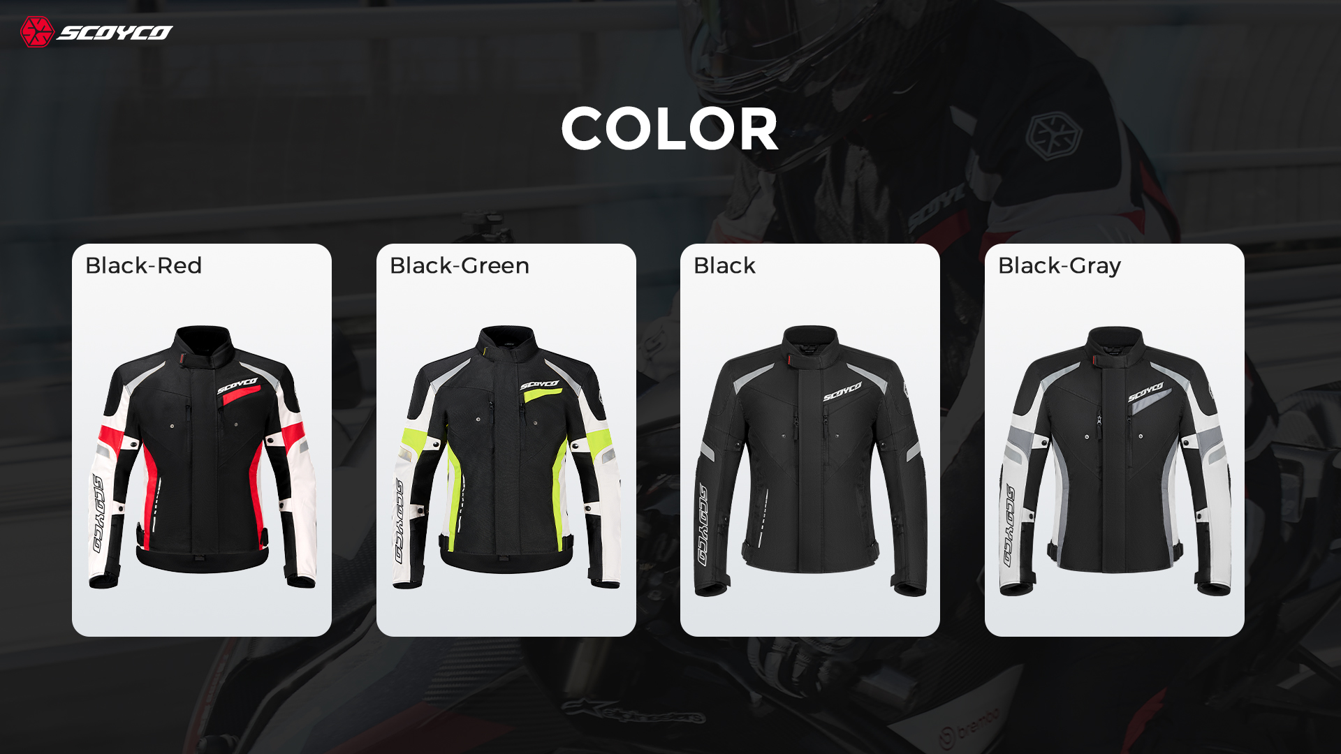 All-weather textile jacket