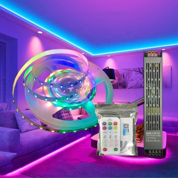 Soft Dream Color Addressable SMD 24V RGBW Flexible LED Strip - 60LEDs/m RGBWIC Pixel LED Tape