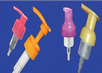 Colorful Pp Plastic Fine Manual Aerosol Foaming Soap Pump For Cosmetic Pe / Pet Bottle