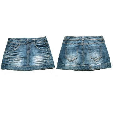 Denim Mini Skirt