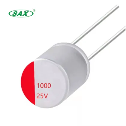 High Density Solid State Capacitors: 1000uf 25V and 820V18 1000uf 10V Aluminum Capacitors