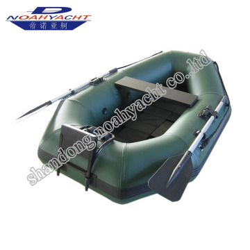 Black Foldable Inflatable Pontoon Boats