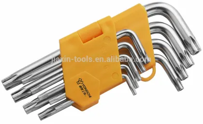 Made In China 9pcs Extra Long Tork Key Wrench Set