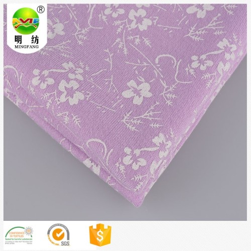 China Cotton polyester custom interlock knit fabric printing Manufactory