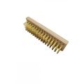 Wood Block Copper plated Wire Brush