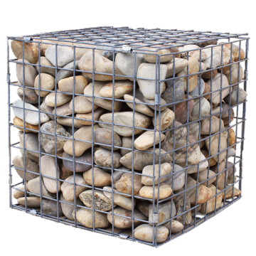 Muro de retenção de Gabion para controle de inundações