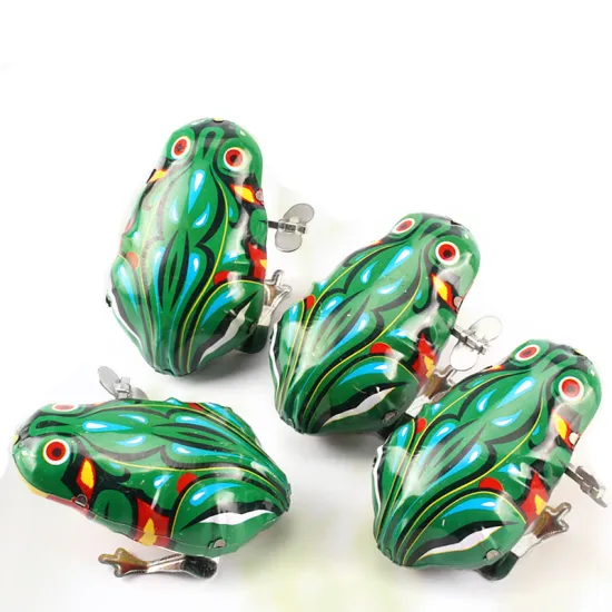 Clockwork Toys Frogs and Children's Christmas Gifts Wind Up Toys Kids Baby Jumping