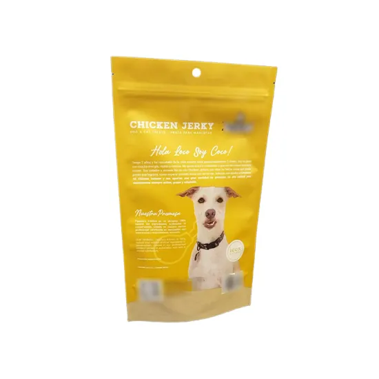 paper ziplock bag with window