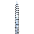 Metal Flange Ground Screw Pile Ground Pile Foundation