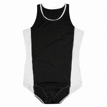 Boys Nylon and Spandex Singlet Men's Vests/Leotard