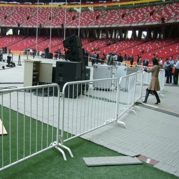 Steel Pipe Fencing, Temporary Fences Fr3