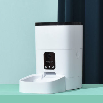 WiFi Mobile App Control Food Dispenser Automatic Pet Feeder with Video Camera