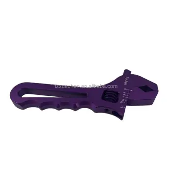 Factory Customized CNC Aluminum Wrench AN3-AN16 Adjustable Tool