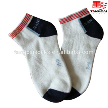 Wholesale cotton ankle sport sock mens sock with terry sole SPS-21