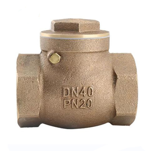 Check Valve Bronze Swing Return Check Valve Manufactory