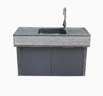 Stainless Steel Outdoor Kitchen Worktop with 304 Steel Gas Grill