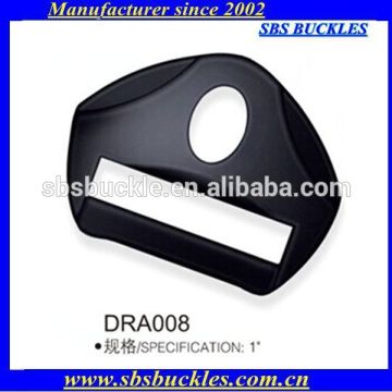 SBS bull series black D-type rings plastic buckles for sports bags DRA008