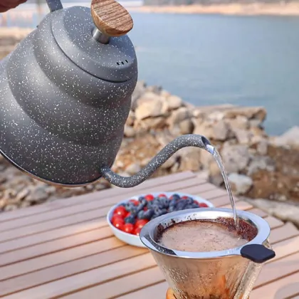 Japanese High-Value Tea Pot for Cloud Pot Camping Coffee