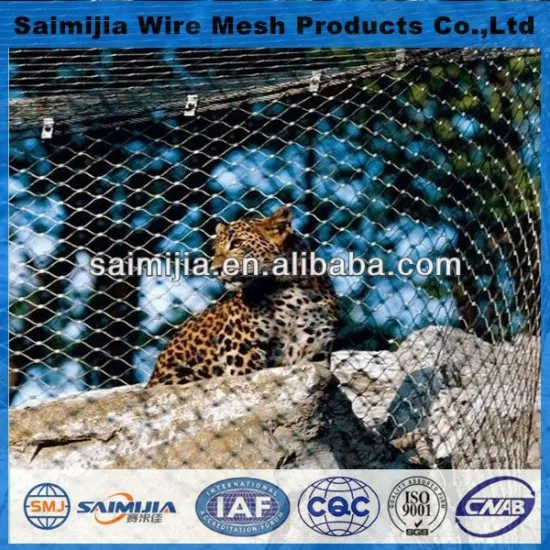 Stainless steel zoo fence netting saimijia supply