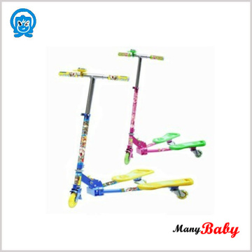 baby plastic Frog kick scooter