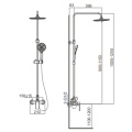 Capplus Combination Shower With Hand & Head Shower