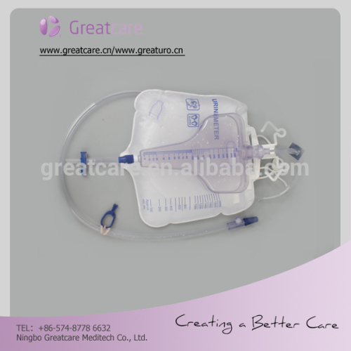 2600ml Urinary Drain Bag with 500 urine meter