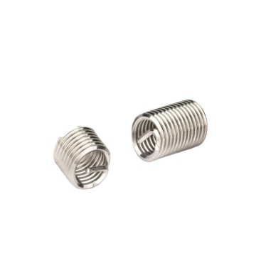 304 Stainless Steel Wire Threaded Sleeve Fasteners M2-M24 Metric Threads Automotive Engines Machinery Natural Thread Inserts