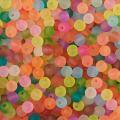 Glass Beads 6mm Handcrafted Round Mat Beads