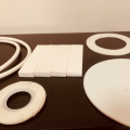 White Corrosion-resistant PTFE Gasket