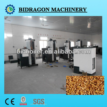 Solid Fuel wood pellet Hot Water Boiler with automatic feeding system