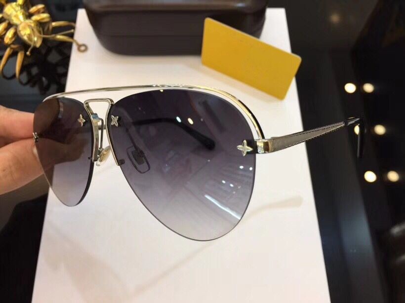 Semi Rimless Sunglasses