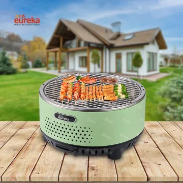 Household Multifunctional 2-3 People Korean Bbq Grill Smokeless Charcoal Mini Portable Grill