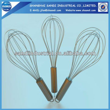 food safety Kitchen stainless steel egg whisk