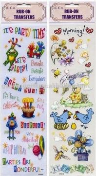Rub-On Transfers