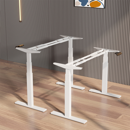 Dual motor height adjustable computer table high quality dual motor