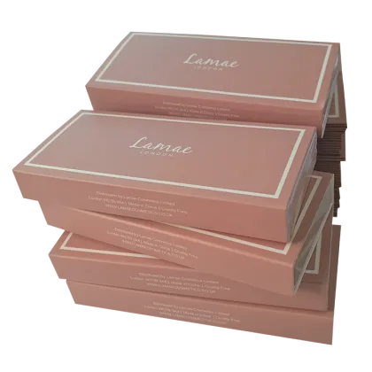 Beauty Makeup Eyelashes Paper Box