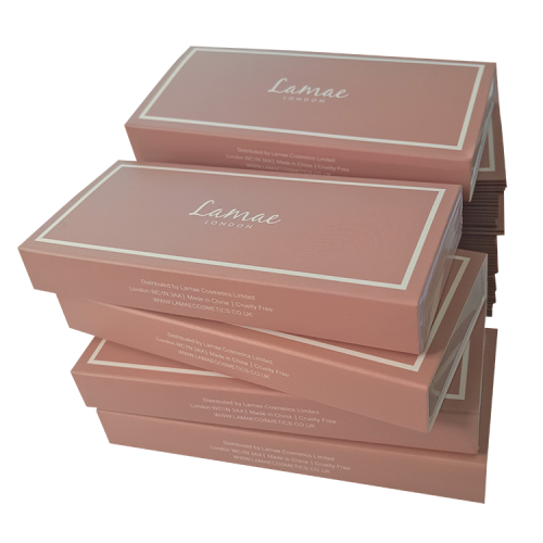 Lovely Free Sample Eyelashes Paper Box