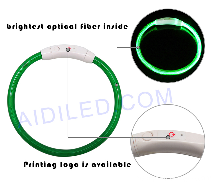 Glow In The Dark dog Collars