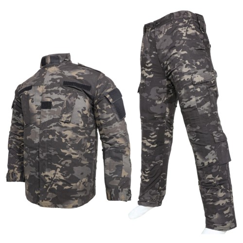 Camuflagem de camuflagem de chumbo de chumbo ao ar livre acu uniforme tático