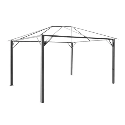 Modern Outdoor Durable Grand Grey Waterproof Curtain Gazebo