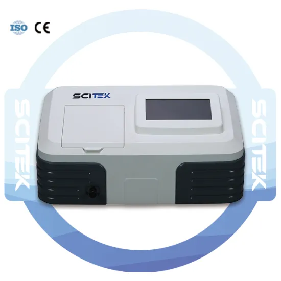 SCITEK 7-inch Touch Screen UV-VIS Spectrophotometer for Educational Use