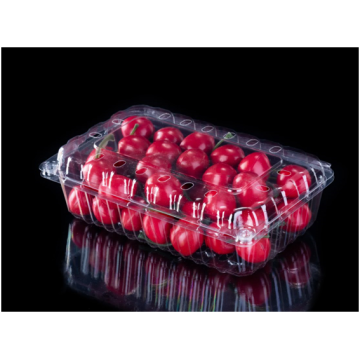 Transparent Plastic Cherry Clamshell for Costco