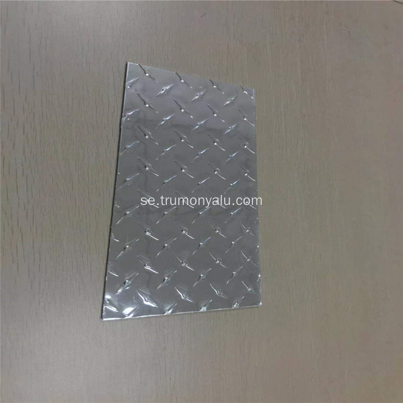 3003 5083 Aluminium rutig 5 bar mönsterplatta