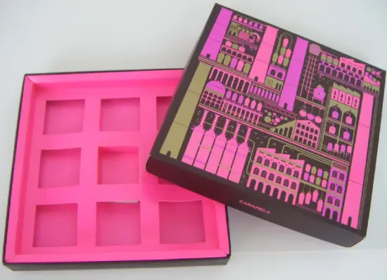 customized fancy chocolate packaging