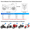 Couvercle de moto étanche et à l'épreuve des UV