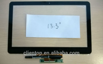 13.3 inch Cpacitive touch panel with USB port support 10 points touch